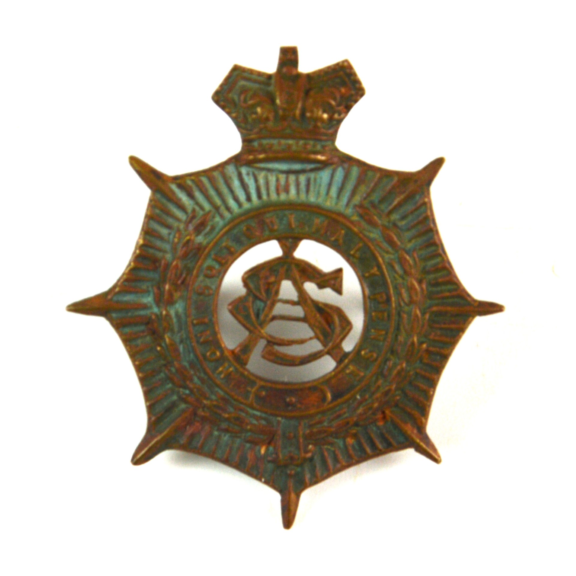 Army Service Corps (ASC) (c.1888-1901 Pattern) Cap Badge, Restrike