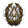 Women's Auxiliary Army Corps Cap Badge, Bronzed Restrike