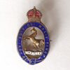 Royal East Kent Yeomanry Lapel Badge - King's Crown