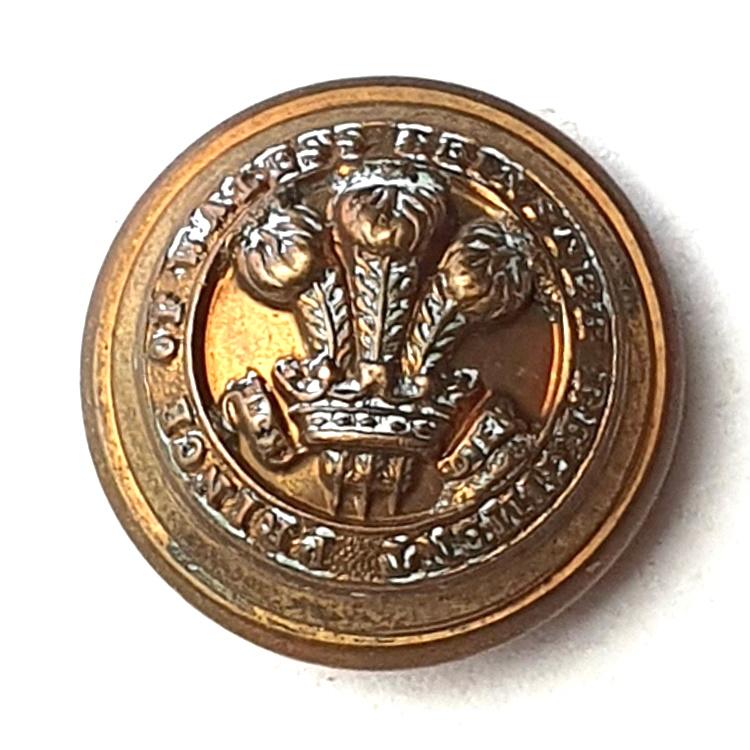 Prince of Wales Leinster Regiment Officer Quality Button (20mm ...