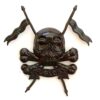 Queens Royal Lancers Restrike Badge - Black