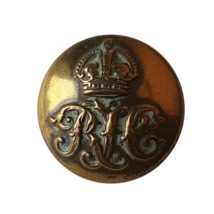 Royal Tank Corps ORs Tunic Button (19mm) - King's Crown