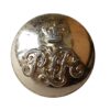 Royal Tank Regiment Staybrite Button (19mm) - Queen's Crown