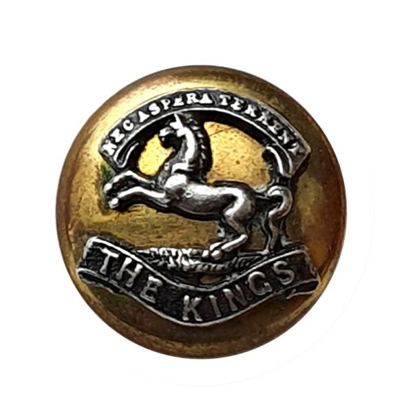 The Kings Regiment (Liverpool) Mess Dress Button (16mm)