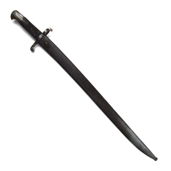 British 1853 Pattern, 2nd Type Artillery Sword Bayonet in Scabbard - Image 3