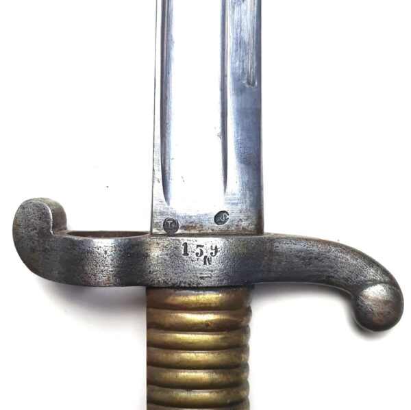 French Model 1842 Rifled Musket Bayonet - Image 4