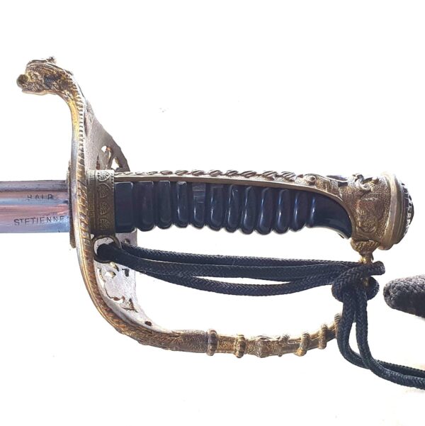 French Reproduction 1854 Pattern Naval Officer's Sword - Image 2