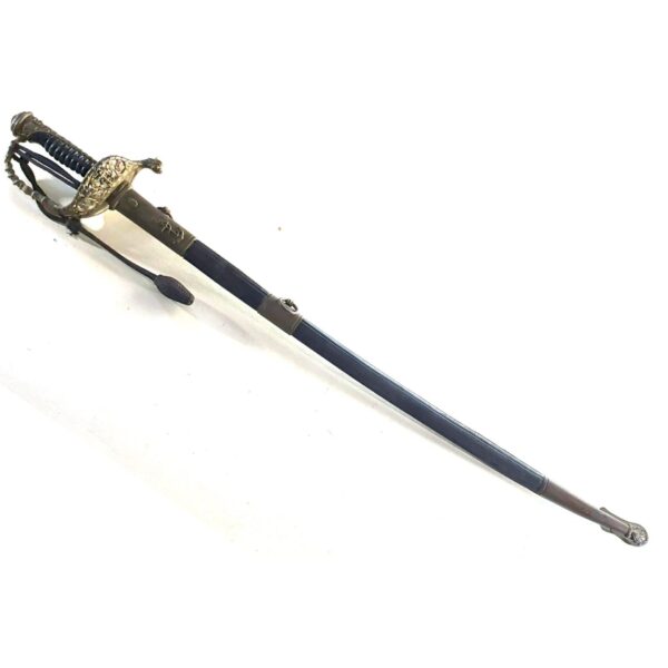 French Reproduction 1854 Pattern Naval Officer's Sword - Image 3