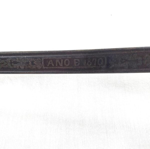 Spanish Brass-Hilted Curved Dress Sword d.1870 - Image 4