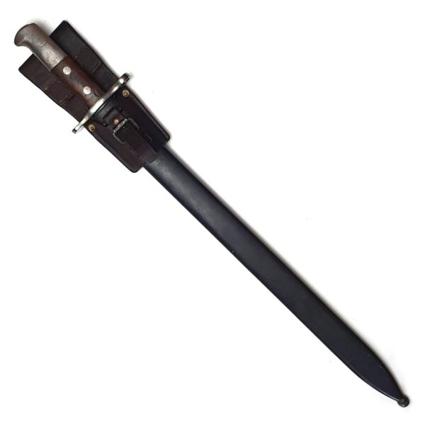 Swiss M1914 Schmidt-Rubin Sawback Bayonet in Frog - Image 2