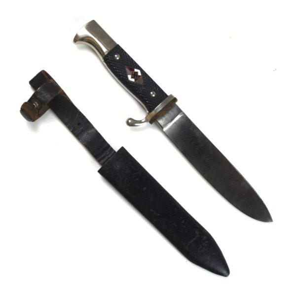 German Hitler Youth Dagger w/ Scabbard (RZM M6/3, 1937)