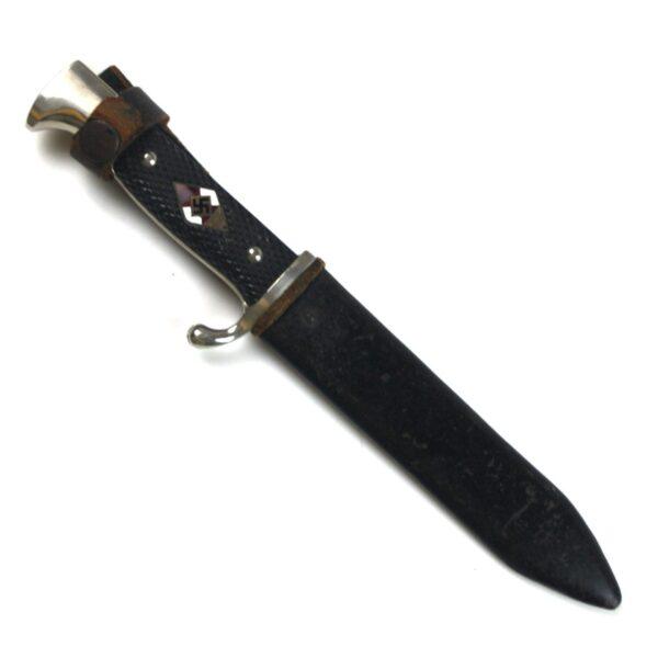 German Hitler Youth Dagger w/ Scabbard (RZM M6/3, 1937) - Image 2