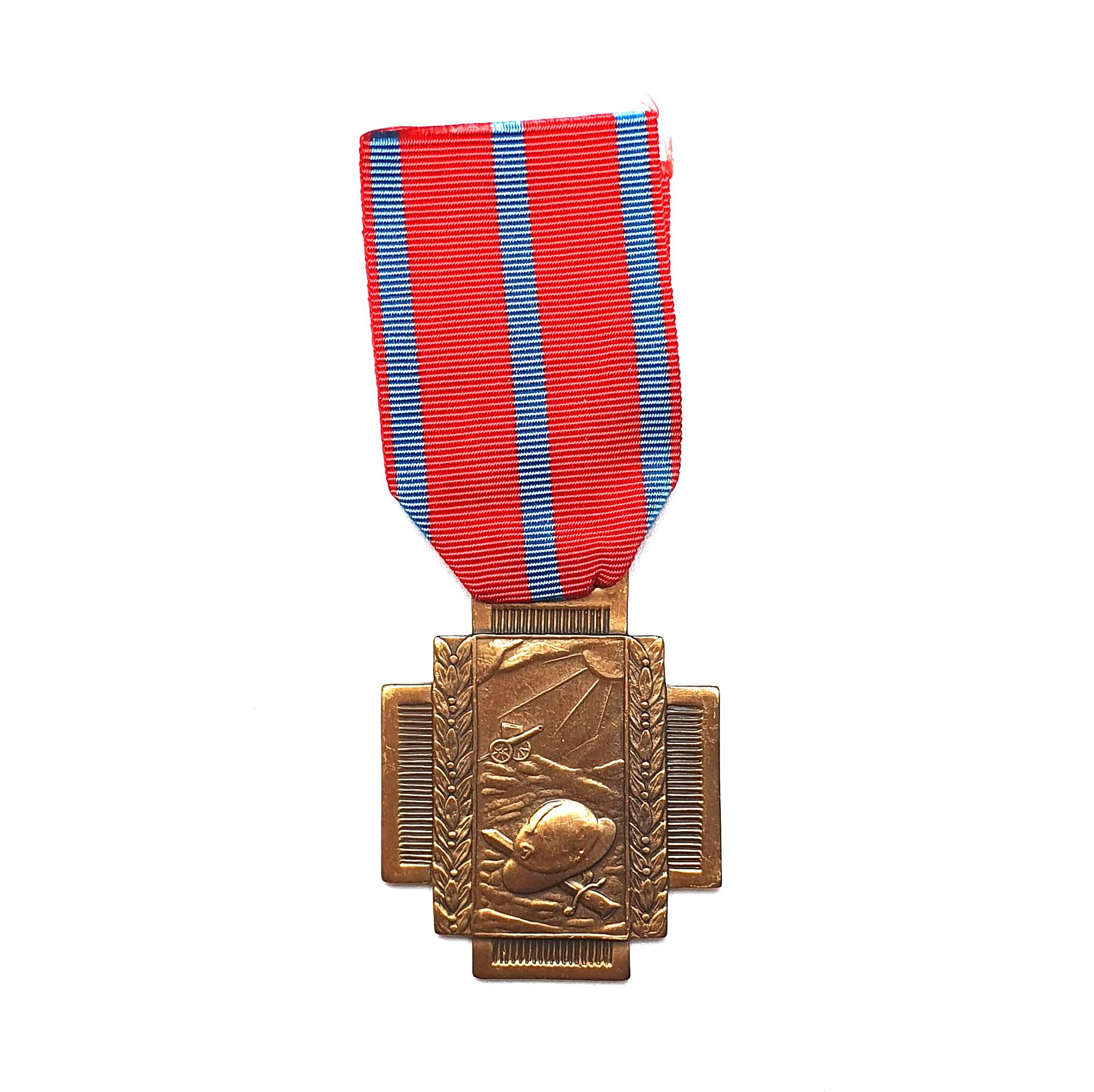 Belgian Croix de Feu Medal 1914-18