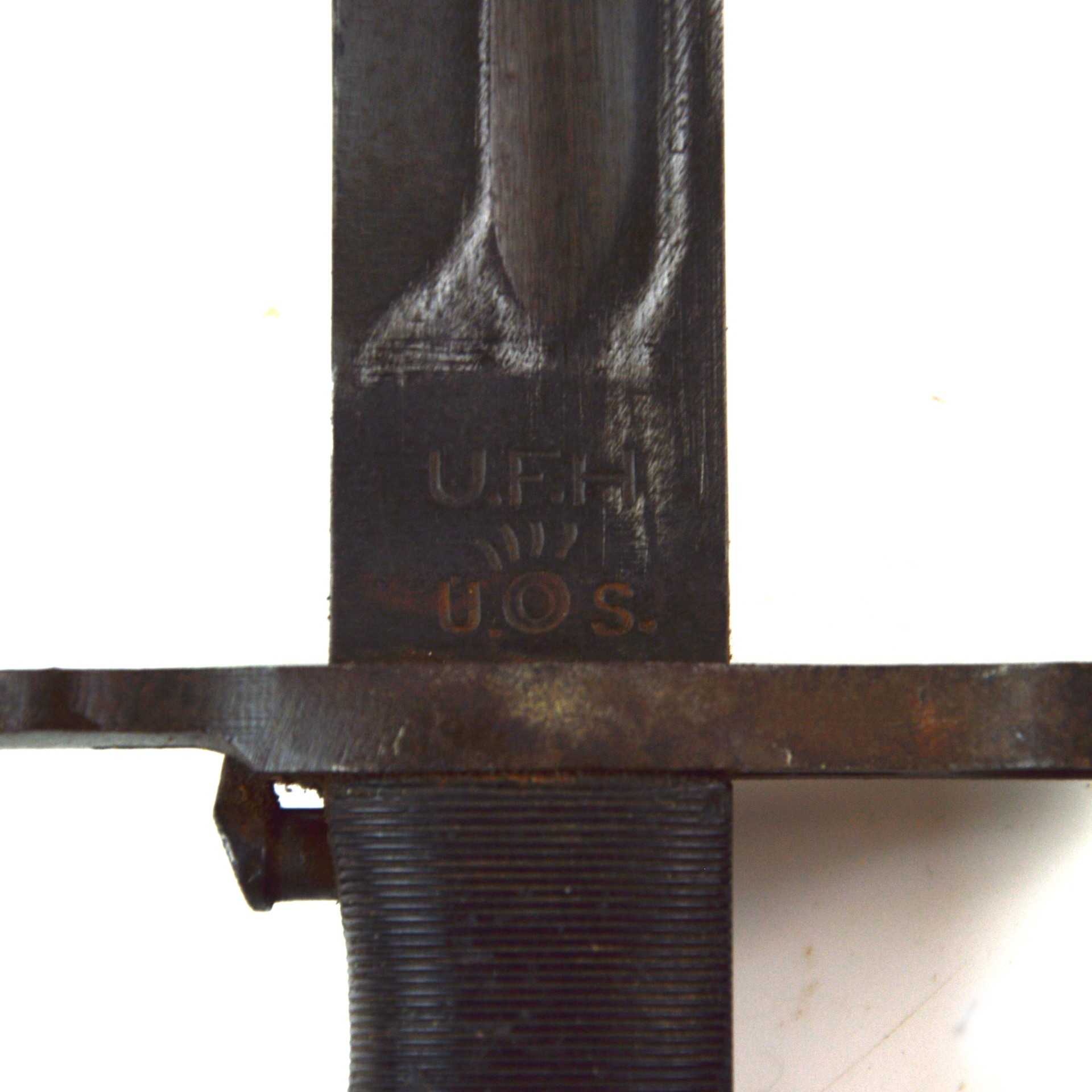 WWII US M1 Garand Bayonet in M7 Scabbard, Manufactured by Union Fork & Hoe Co. - Image 7