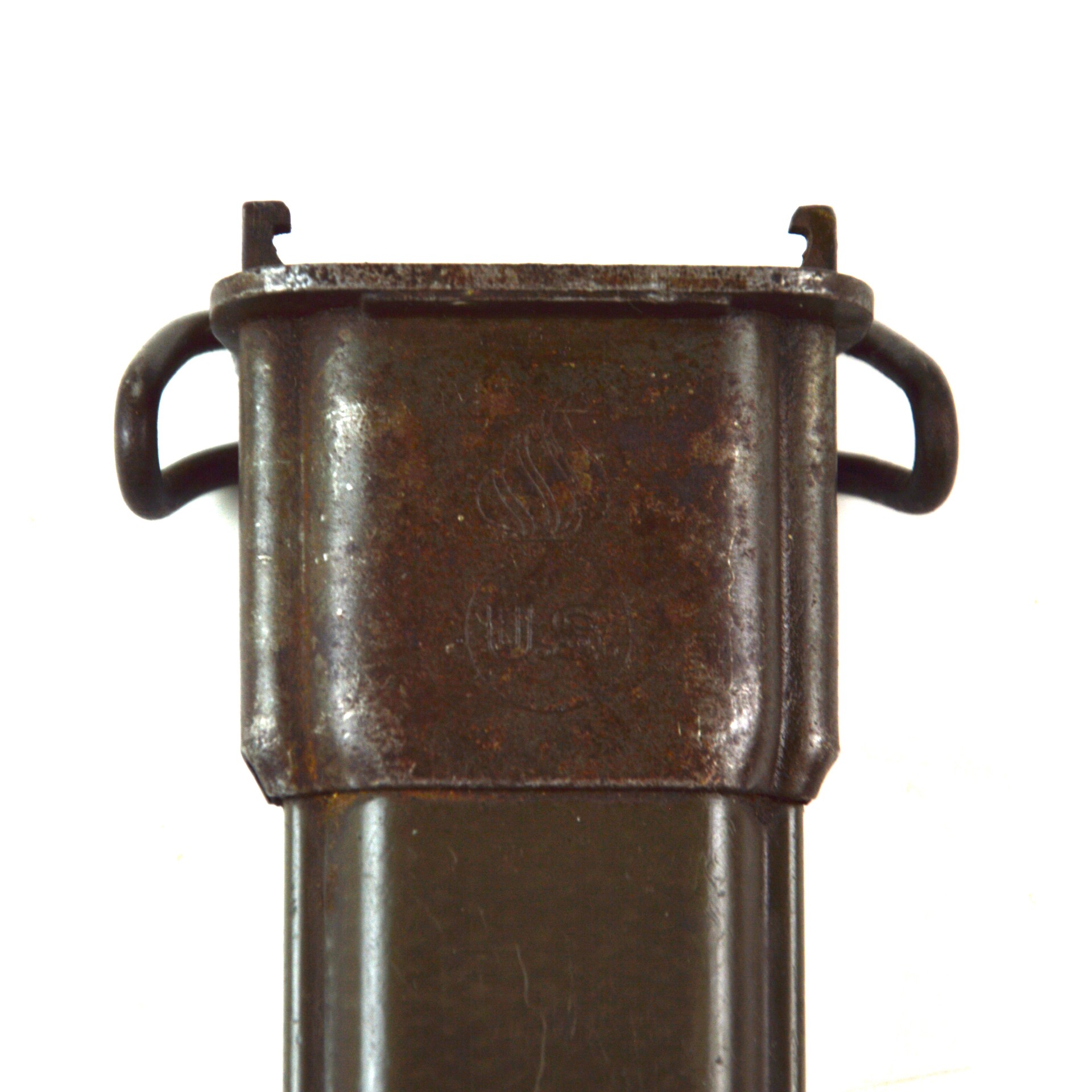 WWII US M1 Garand Bayonet in M7 Scabbard, Manufactured by Union Fork & Hoe Co. - Image 4