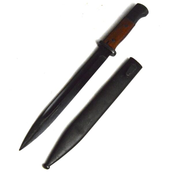 German Third Reich K98k Bayonet in Scabbard