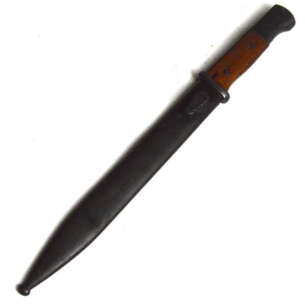German Third Reich K98k Bayonet in Scabbard - Image 3