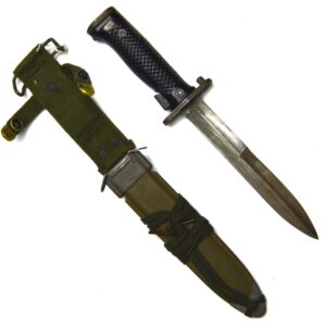 US Reproduction M5 Bayonet in Original M8A1 Scabbard