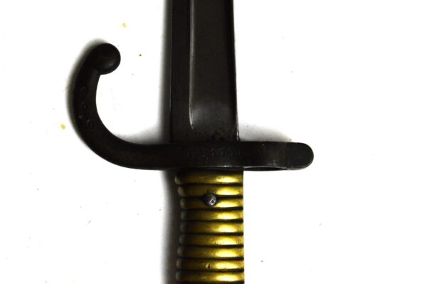 French M1866 Chassepot Bayonet w/ Scabbard (Tulle, Mai 1871) - Image 3