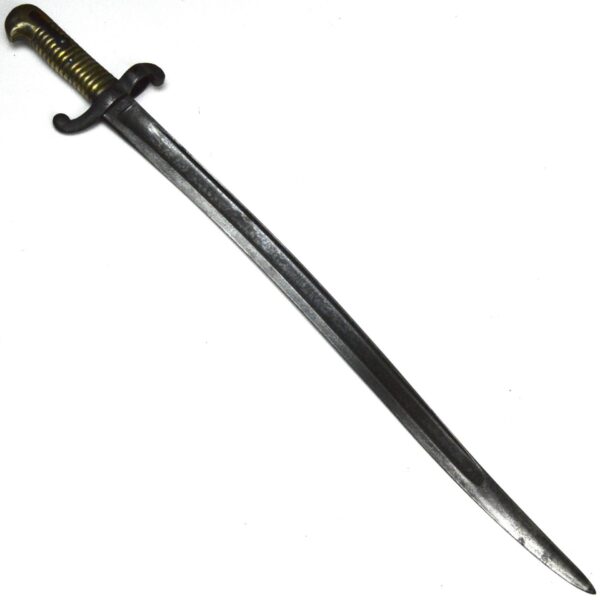 French M1842 Rifle Bayonet, Chatellerault, 1850 without scabbard.