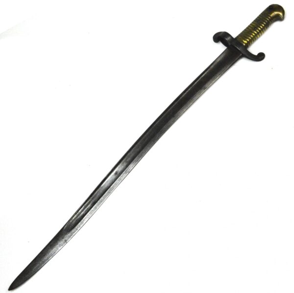 French M1842 Rifle Bayonet, Chatellerault, 1850 without scabbard. - Image 4