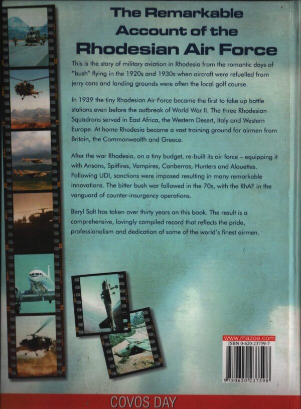 A Pride of Eagles - A Definitive History of the Rhodesian Air Force 1920-1980 - Image 2
