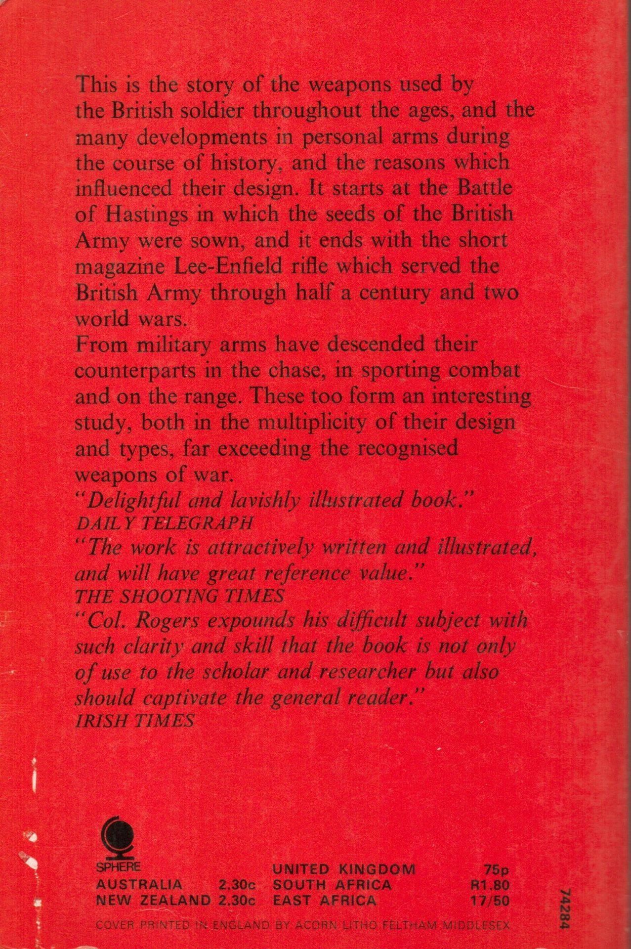 Weapons of the British Soldier by Col. H. C. B Rogers - Image 2