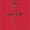 THE ARMY LIST 1993, Part 1