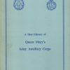 A Short History of Queen Mary's Army Auxiliary Corps