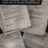 Military Writing - A Guide to Writing Letters, Orders and Other Types of Military Correspondence