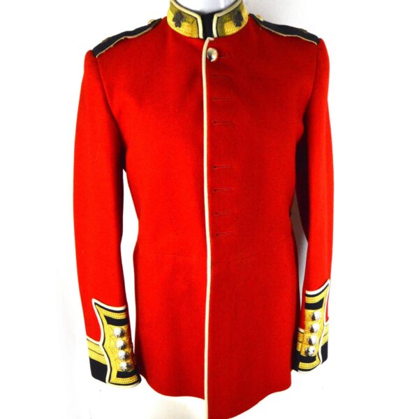 Irish Guards Warrant Officers Ceremonial Parade Scarlet Tunic