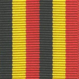Uganda Independence Ribbon - Full Size (32mm)