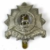 Bedfordshire Regiment Cap Badge (1898-1922 Pattern) Cap Badge, White Metal, Restrike
