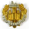 8th Battalion, Essex Regiment (Blank Scroll) Cap Badge, Restrike