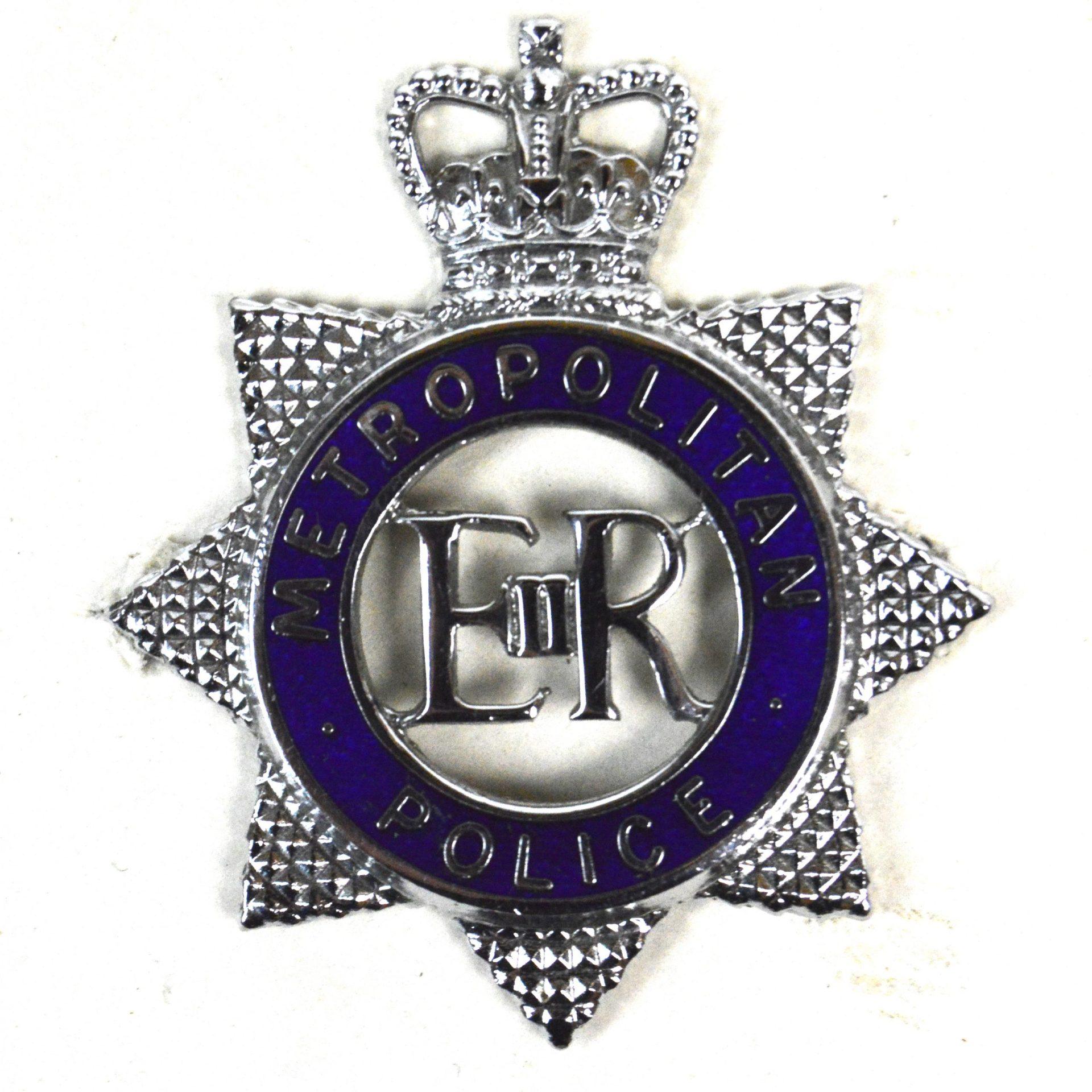Metropolitan Police Enamel Cap Badge 