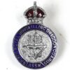 5th Inniskilling Dragoon Guard Enamel Lapel Badge, King's Crown