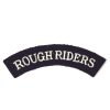 Rough Riders Cloth Shoulder Title, Original