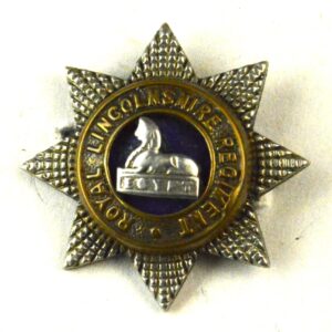 Royal Lincolnshire Regiment Officer's Cap Badge, Original