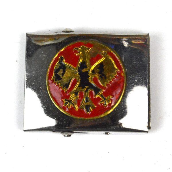 German Weimar-Era Chrome Belt Buckle