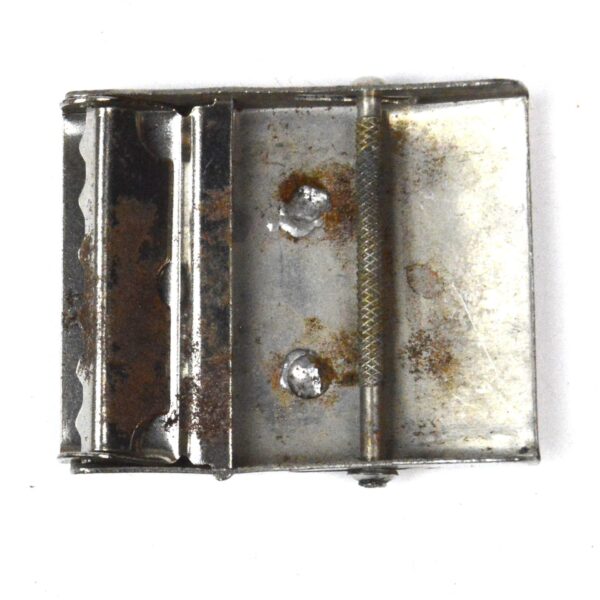 German Weimar-Era Chrome Belt Buckle - Image 2