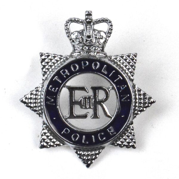 Metropolitan Police Enamel Cap Badge, ERII