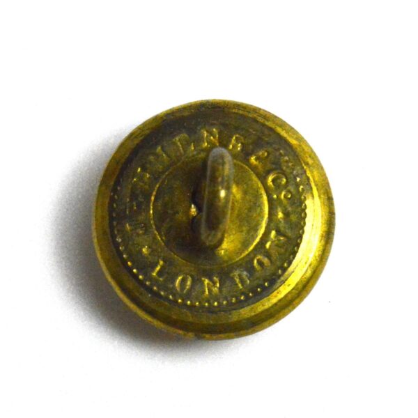 Shropshire Yeomanry Officer Quality Button, QVC (17mm) - Image 2