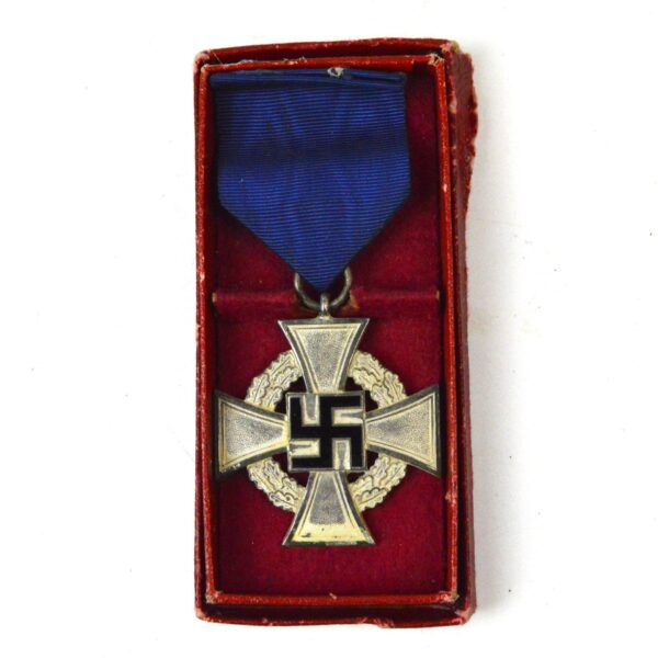 German Third Reich 25 Years of Faithful Service Cross in Box