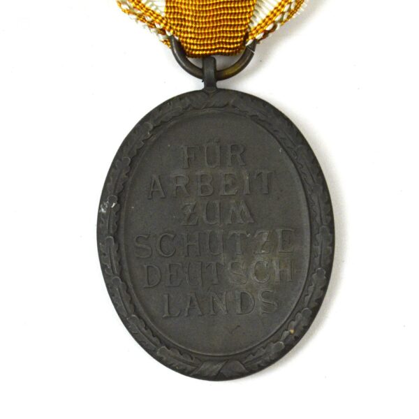 German Third Reich Westwall Medal with Envelope, Late War Type - Image 4