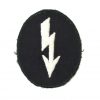 German Third Reich Wehrmacht Signals Blitz Cloth Badge