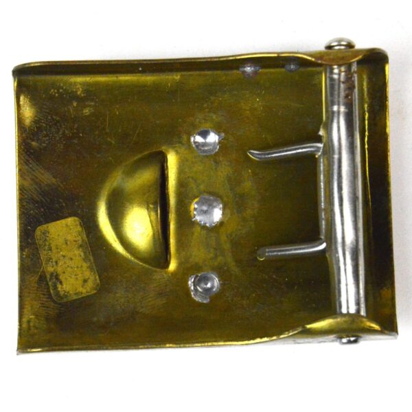 Reproduction German Stahlhelm Belt Buckle - Image 2