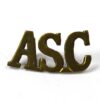 Army Service Corps (ASC) Brass Shoulder Title