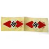 German Third Reich Pair of Hitler Youth Sport Vest Patch