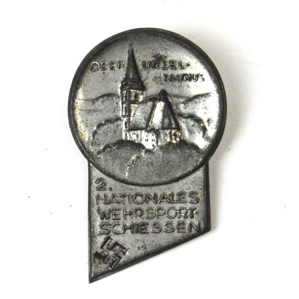German Third Reich 2. Nationales Wehrsport Schiessen Badge