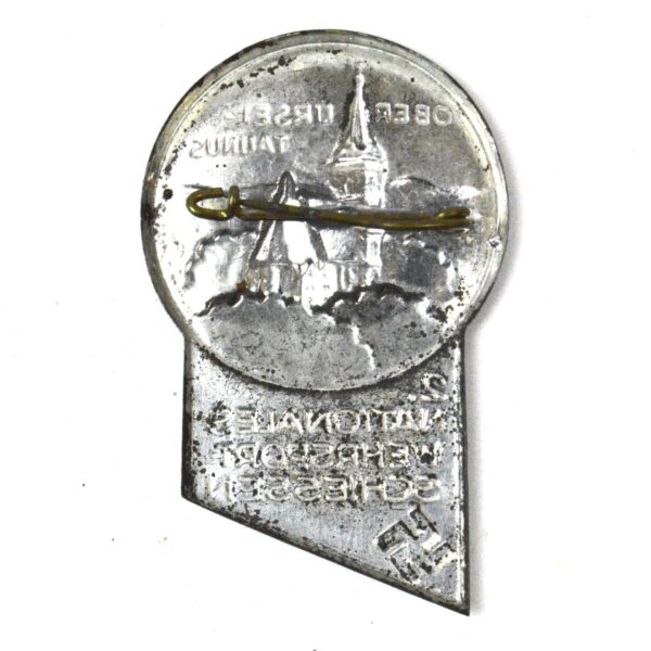 German Third Reich 2. Nationales Wehrsport Schiessen Badge - Image 2